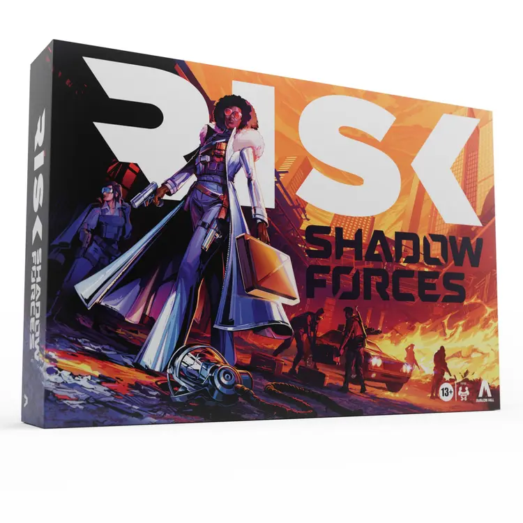 Risk Shadow Forces Strategy Game, Legacy Board Game, Board Game for Adults and Family Ages 13+, For 3-5 Players, Avalon Hill