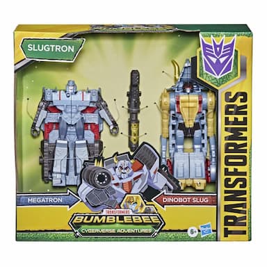 Transformers Bumblebee Cyberverse Adventures Dinobots Unite Dino Combiners Slugtron Figures, Ages 6 and Up, 4.5-inch