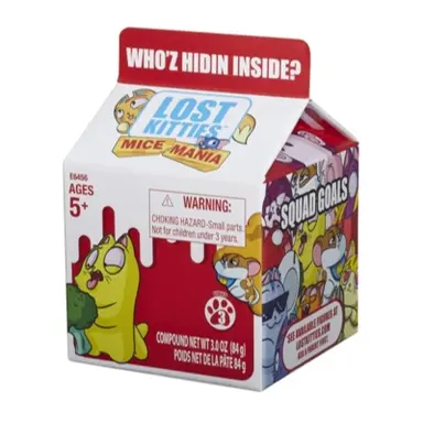 Lost Kitties Mice Mania Singles Toy, Series 3