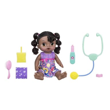 Baby Alive Sweet Tears Baby - Black Curly Hair