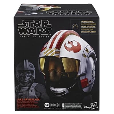 Star Wars The Black Series Luke Skywalker Battle Simulation Helmet Premium Electronic Replica