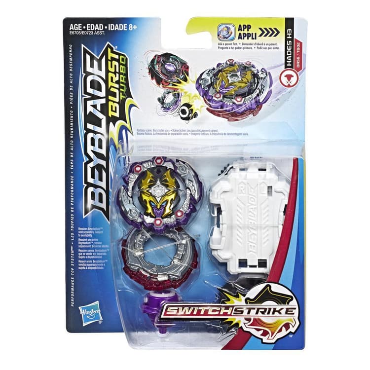 Beyblade Burst Turbo SwitchStrike Hades H3 Starter Pack