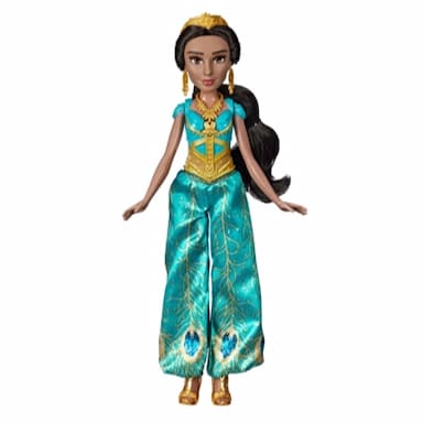 Disney Singing Jasmine Doll with Outfit and Accessories, Inspired by Disney's Aladdin Live-Action Movie, Sings "A Whole New World," Toy for 3 Year Olds