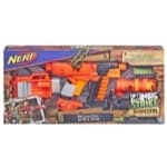 Nailbiter: Zoom & Doom Nerf Zombie Strike Toy Blaster with Indexing Clip, Stock, Barrel, 16 Official Zombie Strike Elite Darts  