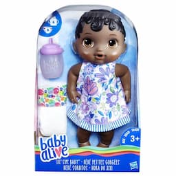 Baby Alive Lil' Sips Baby - Black Sculpted Hair