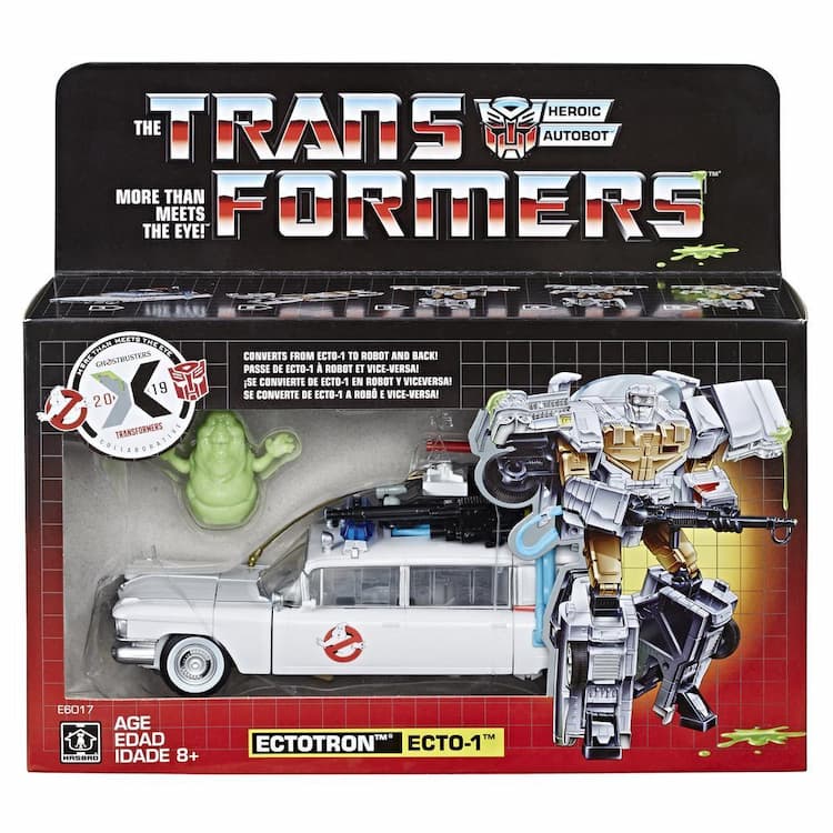 Transformers Generations -- Transformers Collaborative: Ghostbusters Mash-Up, Ecto-1 Ectotron Figure