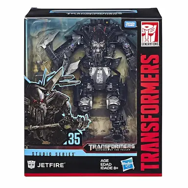 Transformers Toys Studio Series 35 Leader Class Revenge of the Fallen Movie Jetfire Action Figure - Kids Ages 8 and Up, 8.5-inch