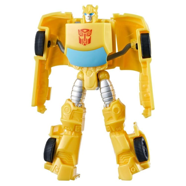 Transformers Toys Authentics Bravo Bumblebee, 4.5" Action Figures for Kids Ages 6+