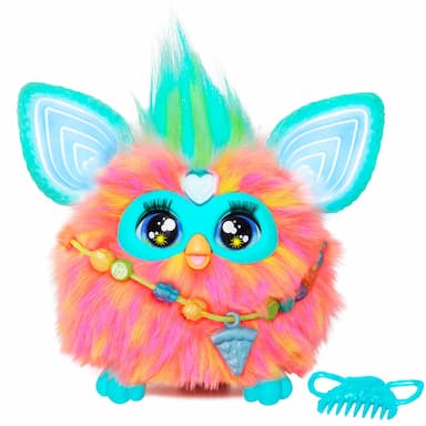 Furby Coral Plush Interactive Toys for 6 Year Old Girls & Boys & Up