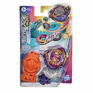 Beyblade Burst Rise Hypersphere Eclipse Genesis G5 Starter Pack -- Stamina Type Battling Game Top and Launcher Toy