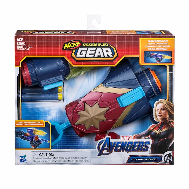 Avengers: Endgame Nerf Captain Marvel Assembler Gear