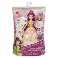 Disney Princess Glitter Style Belle with Gown That Kids Can Decorate With Sparkly Stickers