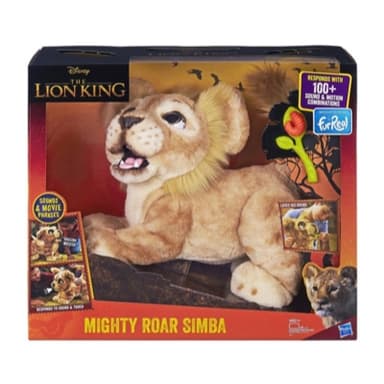 Disney The Lion King Mighty Roar Simba Interactive Plush Toy