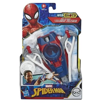 Marvel Spider-Man Web Shots Gear Disc Slinger Blaster Toy
