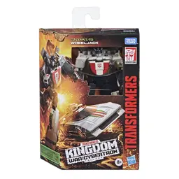 Transformers Toys Generations War for Cybertron: Kingdom Deluxe WFC-K24 Wheeljack Action Figure - 8 and Up, 5.5-inch