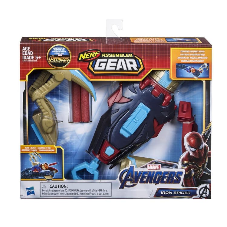 Avengers: Endgame Nerf Iron Spider Assembler Gear