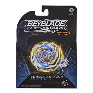 Beyblade Burst Pro Series Command Dragon Spinning Top Starter Pack -- Battling Game Top with Launcher Toy