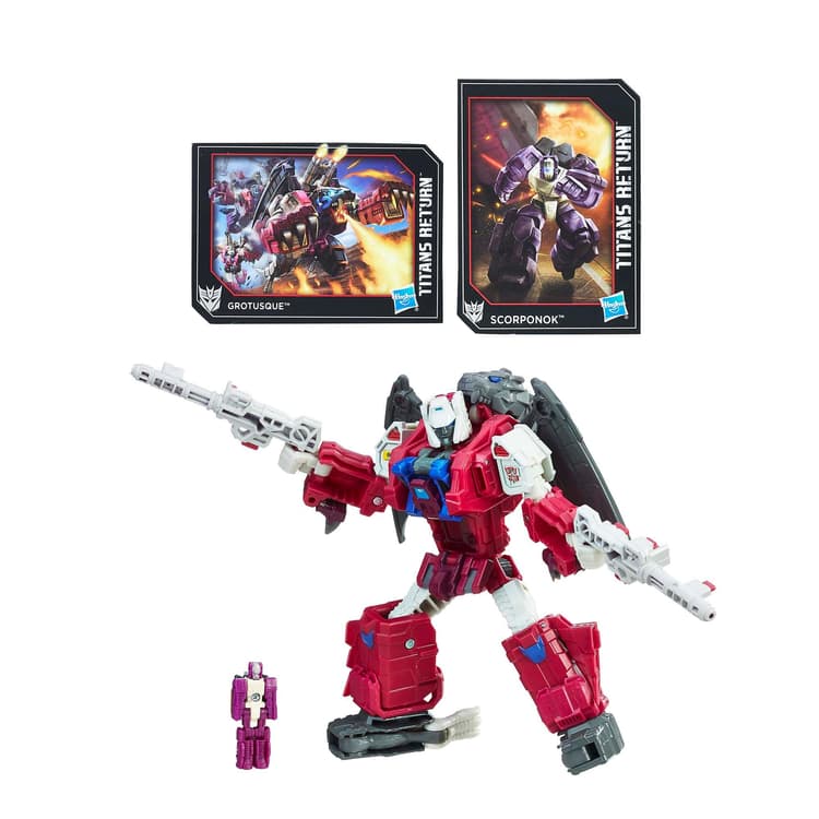 Transformers Titans Return Grotusque 3-figure Pack