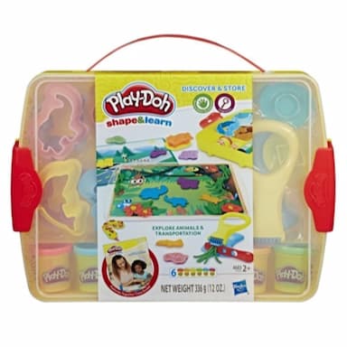 Play-Doh Shape and Learn Discover and Store