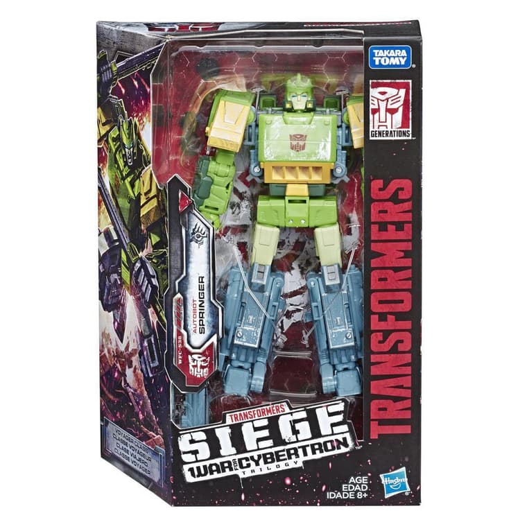 Transformers Toys Generations War for Cybertron Voyager WFC-S38 Autobot Springer Action Figure
