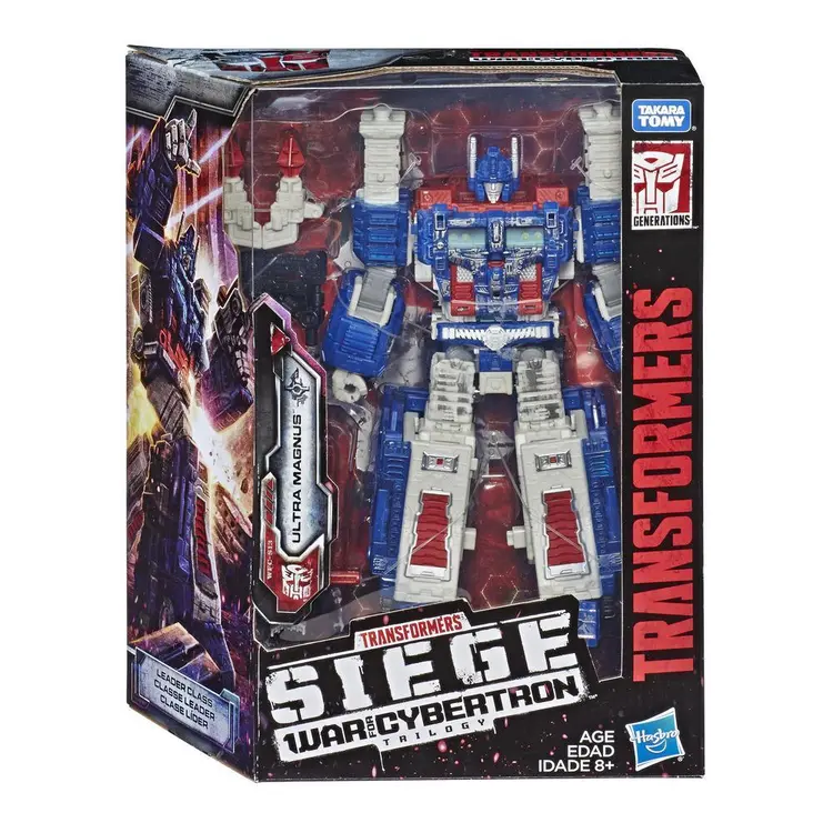 Transformers Generations War for Cybertron: Siege Leader Class WFC-S13 Ultra Magnus Action Figure