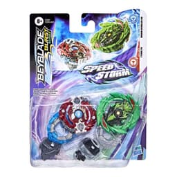 Beyblade Burst Surge Speedstorm Origin Achilles A6 and Tyros T6 Spinning Top Dual Pack -- Battling Game Top Toy