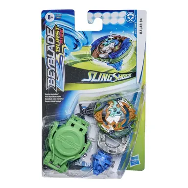 Beyblade Burst Rise Slingshock Balar B4 Starter Pack -- Battling Top Toy and Right/Left-Spin Launcher
