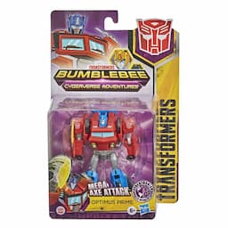 Transformers Toys Bumblebee Cyberverse Adventures Action Attackers Warrior Class Optimus Prime Action Figure, 5.4-inch