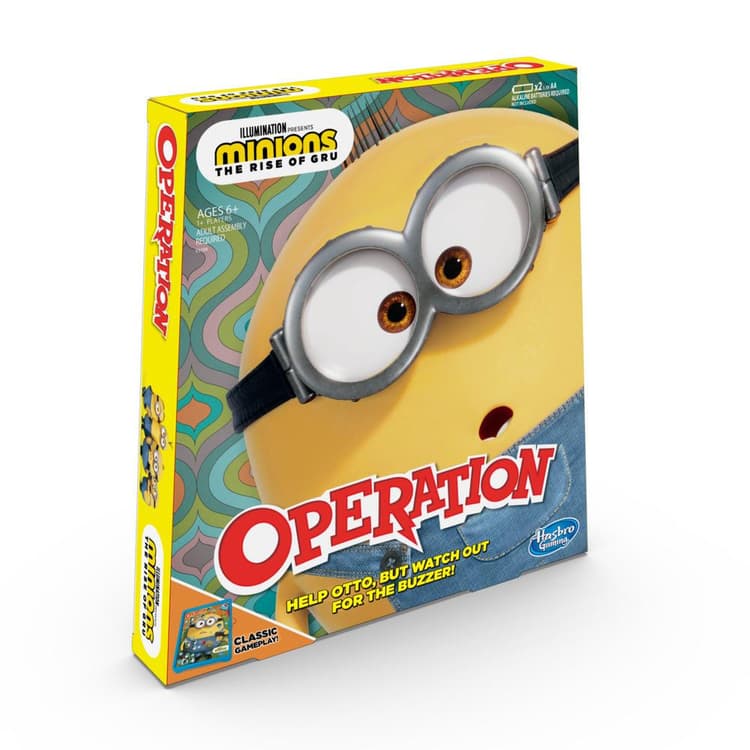 Operation Game: Minions: The Rise of Gru Edition Board Game for Kids