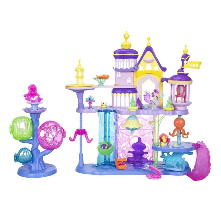 My Little Pony: The Movie Canterlot & Seaquestria Castle with Light-Up Tower