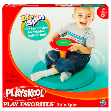 PLAYSKOOL PLAY FAVORITES SIT'N SPIN Toy
