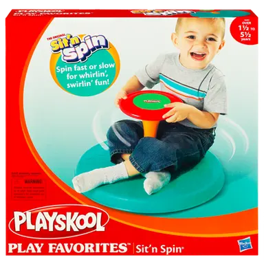 PLAYSKOOL PLAY FAVORITES SIT'N SPIN Toy