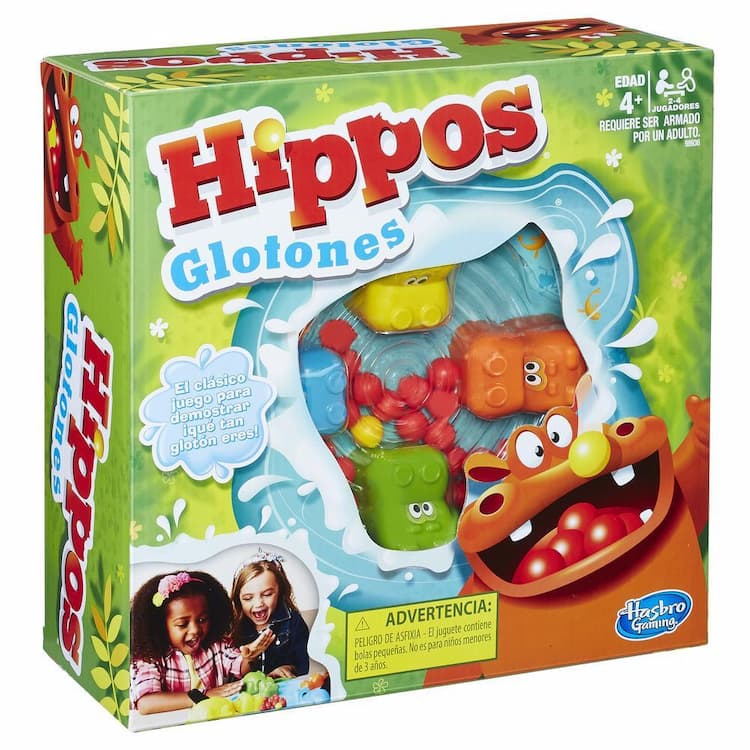 Elefun & Friends Hungry Hungry Hippos Game