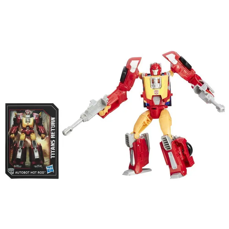 Transformers Generations Titans Return - Autobot Hot Rod y Firedrive