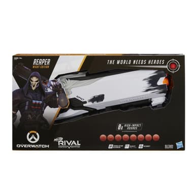 Overwatch Reaper (Wight Edition) and 8 Overwatch Nerf Rival Rounds