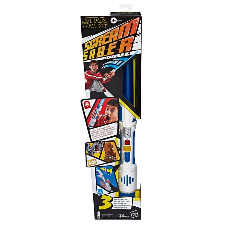 Star Wars Scream Saber Lightsaber Electronic Roleplay Toy