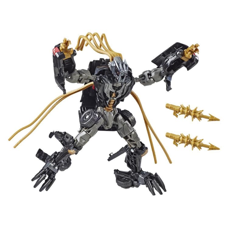 Transformers Estudio Series 30 - Figura de acción de Crankcase clase de lujo de Transformers: El lado oscuro de la luna
