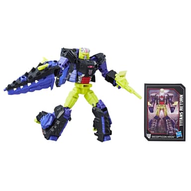Transformers Generations Titans Return - Decepticon Krok y Gatorface