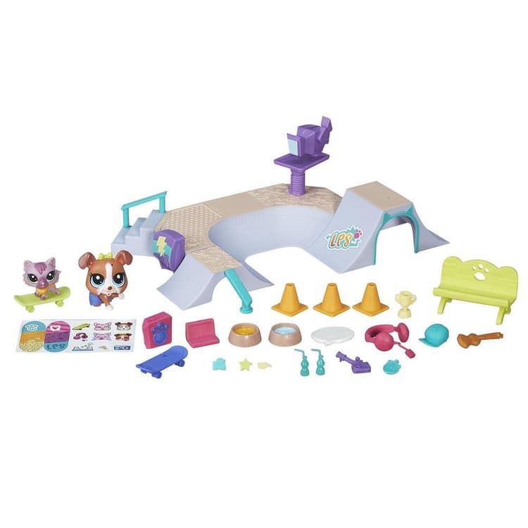 Littlest Pet Shop Parque de patinetas