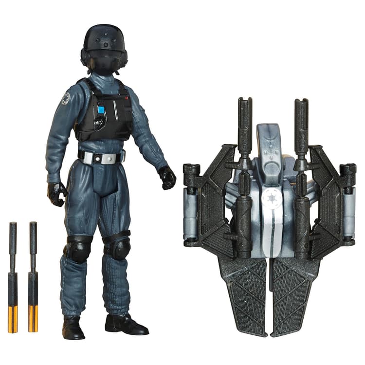 Star Wars Rogue One - Figura de personal de tierra imperial