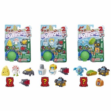 Transformers BotBots Toys Series 2 Shed Heads 5-Pack – Mystery 2-In-1 Collectible Figures! Kids Ages 5 and Up (Styles and Colors May Vary) by Hasbro