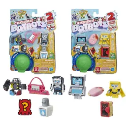Transformers BotBots Toys Series 2 Backpack Bunch 5-Pack – Mystery 2-In-1 Collectible Figures! Kids Ages 5 and Up (Styles and Colors May Vary) by Hasbro