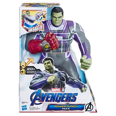 Marvel Avengers: Endgame Power Punch Hulk 13.75-Inch Action Figure