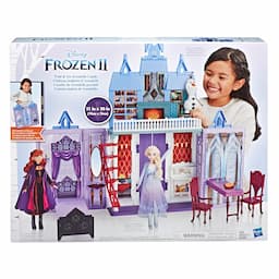 Disney Frozen Fold and Go Arendelle Castle Playset Inspired by Disney's Frozen 2 Movie