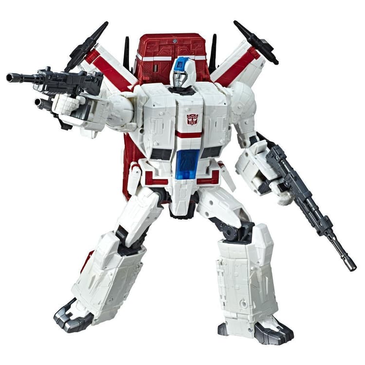 Juguetes Transformers Generations War for Cybertron - Figura de acción WFC-S28 Jetfire clase comandante - Siege Chapter - Adultos y niños de 8 años en adelante, 28 cm