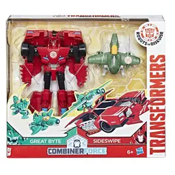Transformers RID Combiner Force Activator Combiners Sideswipe and Great Byte