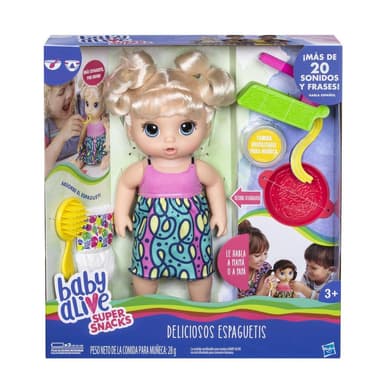 BABY ALIVE DELICIOSOS ESPAGUETIS