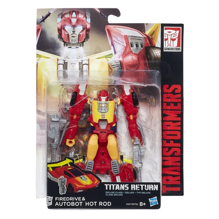 TRANSFORMERS GENERATIONS DELUXE HOT ROD