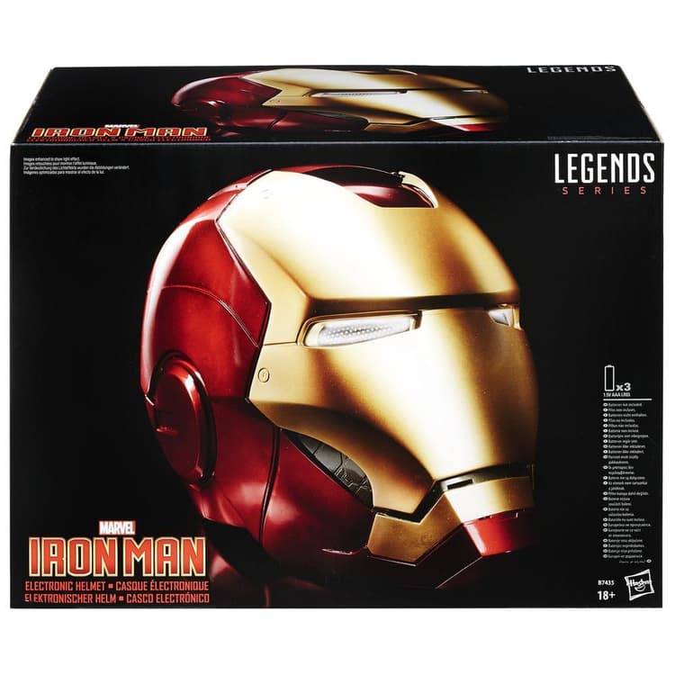 MARVEL LEGENDS IRON MAN CASCO