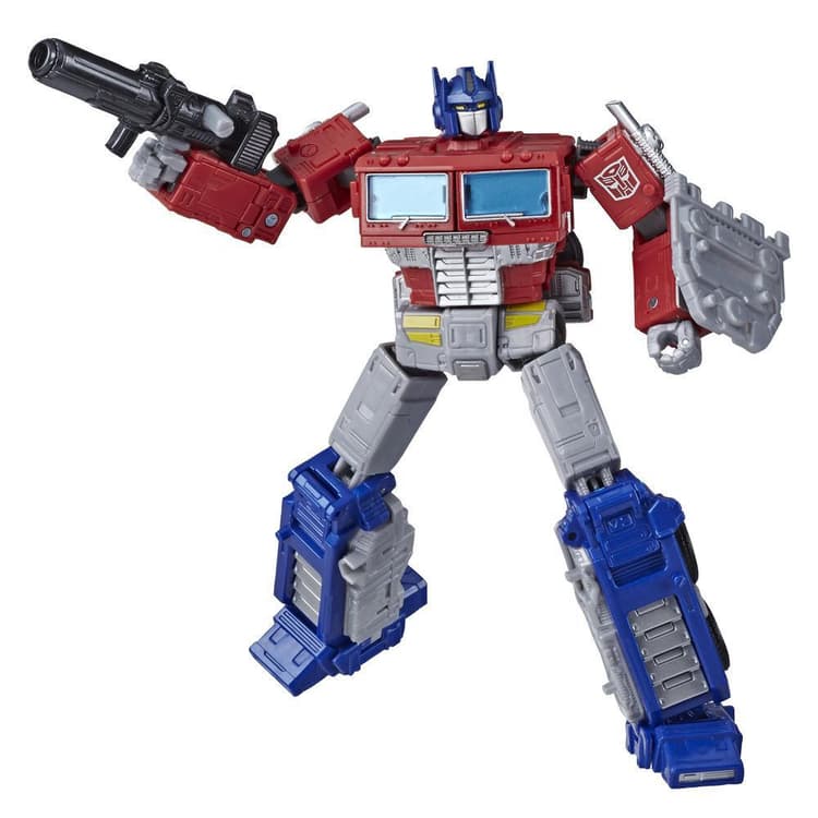 Juguetes Transformers Generations War for Cybertron: Optimus Prime WFC-E11 líder Earthrise, 17,5 cm